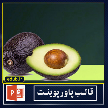 قالب پاورپوینت آووکادو شماره 4